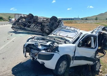 Erzurum kent merkezinde altı ayda 745 ölümlü-yaralamalı trafik kazası
