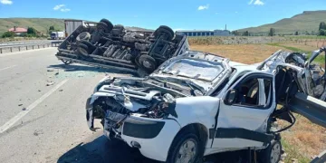 Erzurum kent merkezinde altı ayda 745 ölümlü-yaralamalı trafik kazası