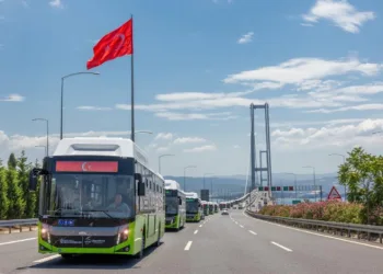 Kocaeli’de toplu ulaşımın yükünü büyük oranda doğalgazlı otobüsler çekiyor
