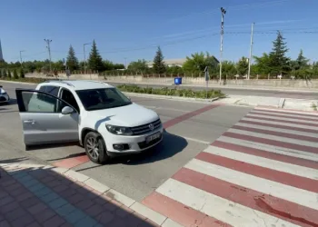 Karaman’da SUV aracın çarptığı kız çocuğu yaralandı