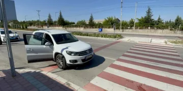 Karaman’da SUV aracın çarptığı kız çocuğu yaralandı