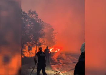 İtfaiye ekipleri alevlerle burun buruna geldi