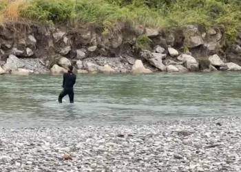 Kelkit Irmağı’nda kaybolan genç için arama çalışmaları yeniden başladı