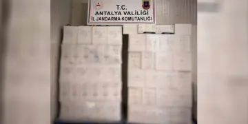 Jandarmadan kaçak alkol operasyonu