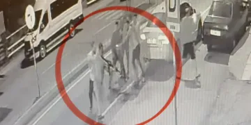 Sokak ortasında pompalı tüfekli dehşet