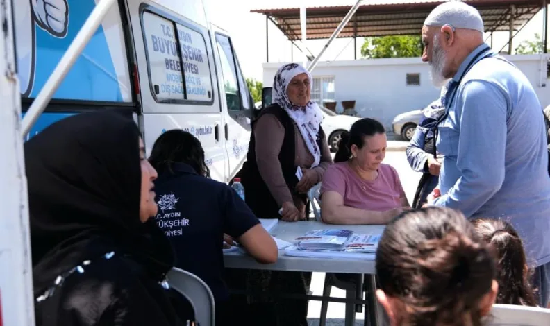 Aydın’da mobil diş klinikleri vatandaşların ayağına gidiyor