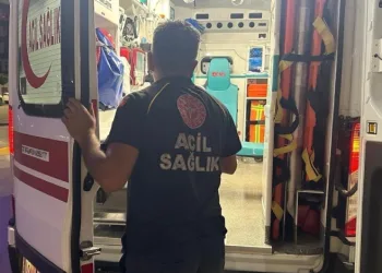 Attan düşen çocuk yaralandı