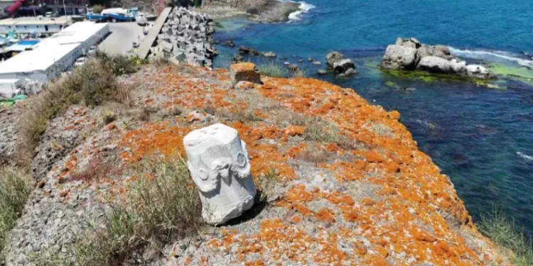 Sarıyer’de 2 bin yıllık Pompei Sütunu bakımsızlığa terk edildi