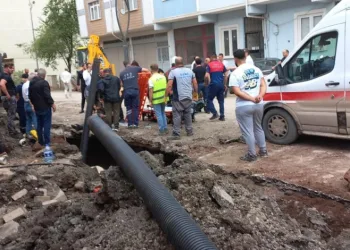 Ordu’da altyapı çalışmasında göçük altında kalan 2 işçi yaralandı