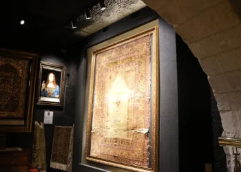 300 yıllık ipek halı Kapadokya’da sergileniyor