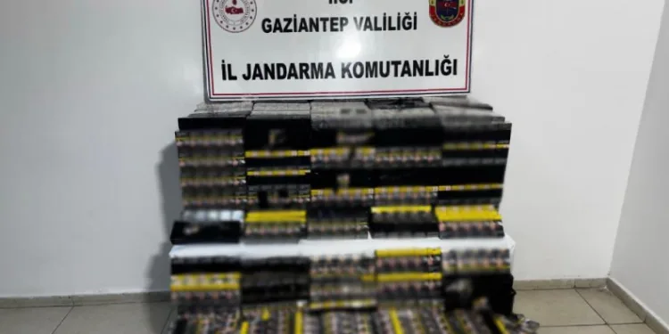 Gaziantep’te 1 milyon TL değerinde kaçak malzeme ele geçirildi: 3 gözaltı