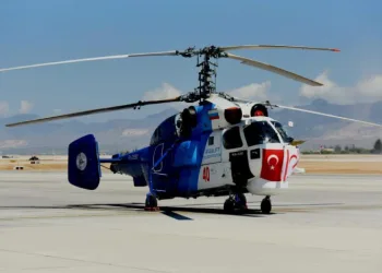 Türkiye’den KKTC’ye yangın söndürme helikopteri teslim edildi
