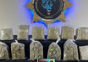 Çorum’da 9 kilo uyuşturucu madde ele geçirildi: 1 tutuklama