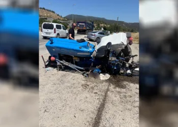 Karabük’te tır ile traktör çarpıştı: 1 ağır yaralı