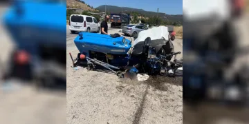 Karabük’te tır ile traktör çarpıştı: 1 ağır yaralı