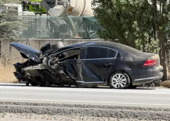 Ankara’da trafik kazası: 3 yaralı