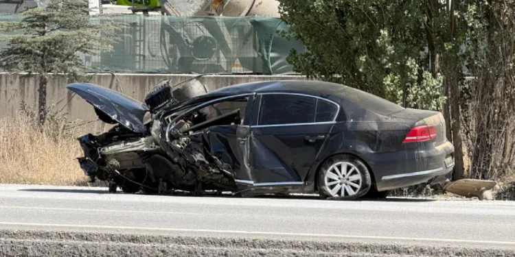 Ankara’da trafik kazası: 3 yaralı