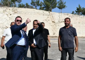 Başsavcıdan adliye binası inşaatında inceleme
