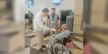 Suudi Arabistan’da yaklaşık 40 yıldır mahsur kalan Ali Baybaş Türkiye’ye doğru yola çıktı