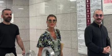 Ahbap soruşturmasında Gülben Ergen adliyeye geldi