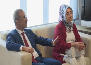 Millet Partisi Genel Başkanı Cuma Nacar, Line TV’yi ziyaret etti
