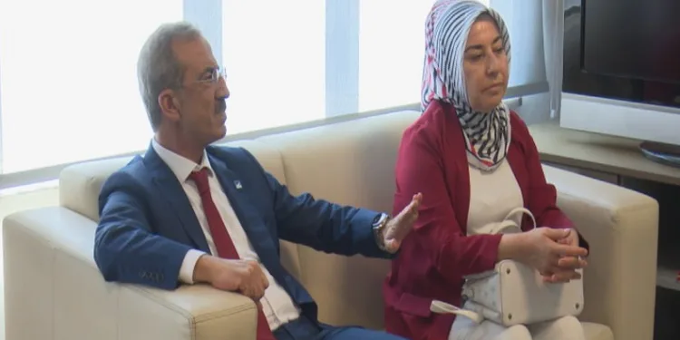 Millet Partisi Genel Başkanı Cuma Nacar, Line TV’yi ziyaret etti