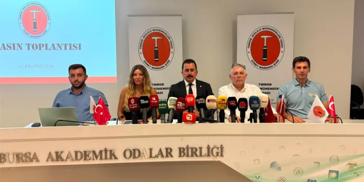 Jeoloji Mühendisleri Odası’ndan 17 Ağustos mesajı