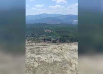 Orhaneli’deki orman yangını kontrol altına alındı