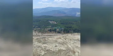 Orhaneli’deki orman yangını kontrol altına alındı