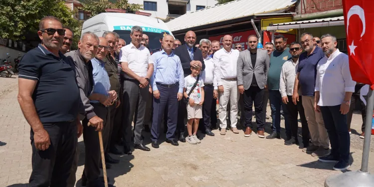 Üreğil’de Doğalgaz Sevinci: İlk Ateş Hep Birlikte Yakıldı