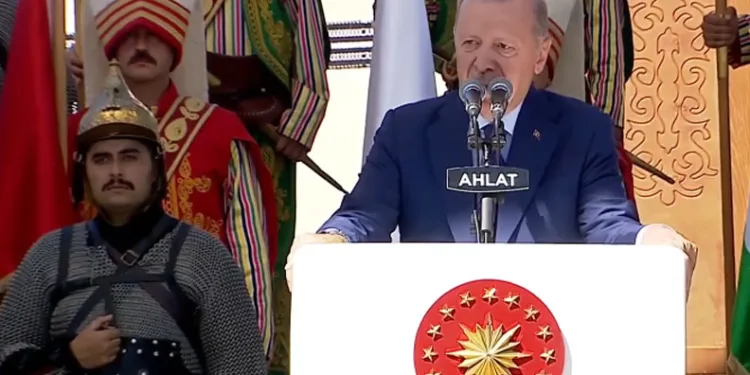 Erdoğan’dan Ahlat’ta İsrail’e Sert Mesaj