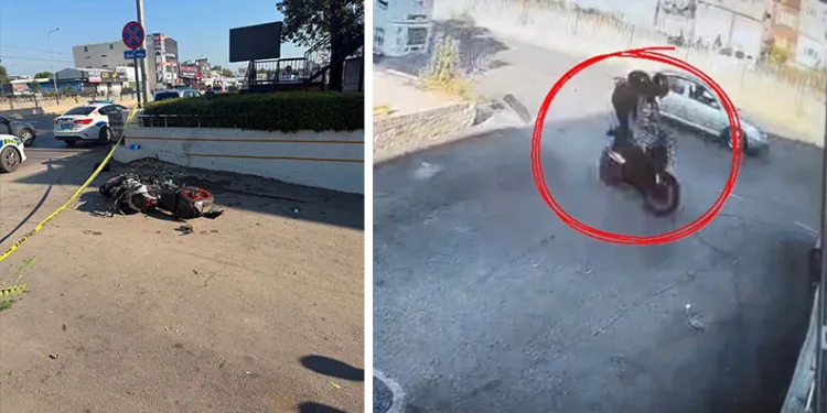 Bir adımla hayata tutundu, motosikletli duvara çarparak can verdi