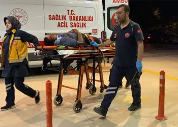 Elini spiral makinesine kaptırdı