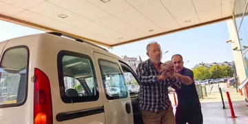 Elini spiral makinesine kaptırdı