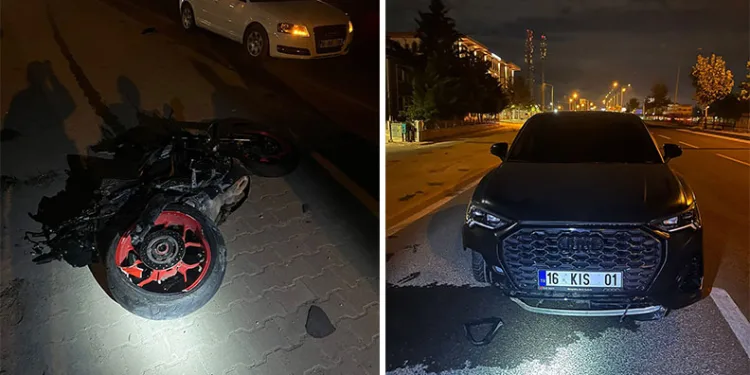 Bursa’da feci kaza: 20 yaşındaki motosiklet sürücüsü hayatını kaybetti