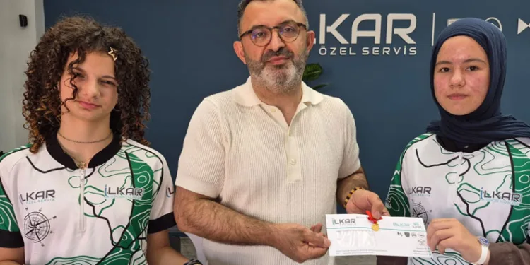 Bursa’da hem sporda hem eğitimde örnek başarı! İlkar Spor Kulübü’nden LGS gururu