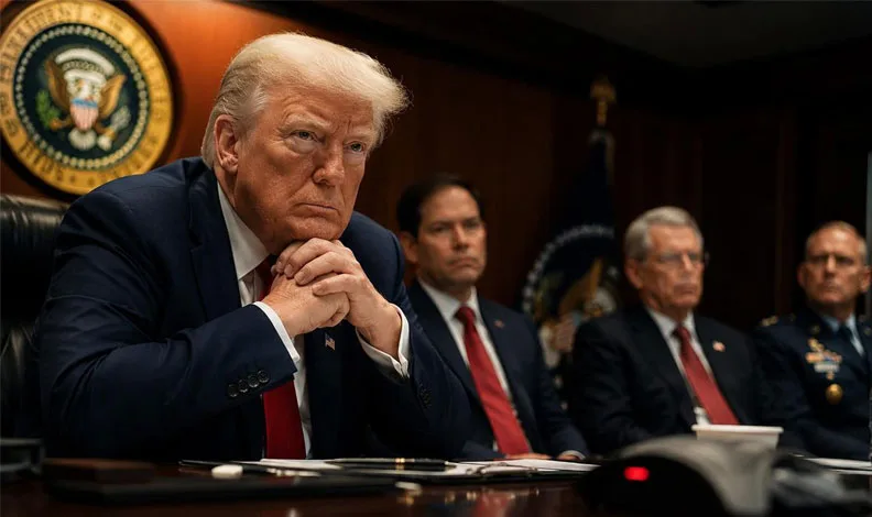 Trump’tan İran çıkışı: “Orta Doğu’nun kabadayısı artık yok, Allah’…