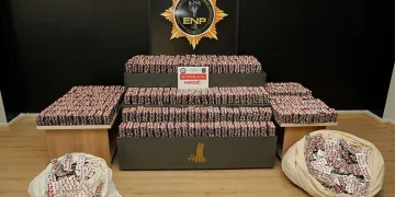 Kapı kırıp 3 koli hap kaçıran şüphelilerden 1’i yakalandı, 53 bin 941 hap ele geçirildi