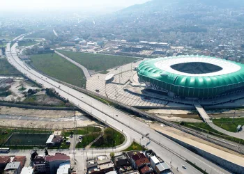 Bursa’da Geçit Köprüsü bağlantı yollarında 15 günlük çalışma