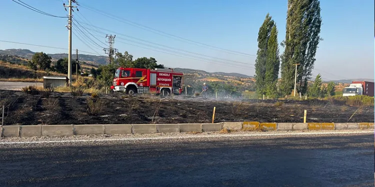 Birecik’te korkutan yangın
