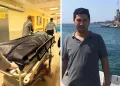 Gelin ile damat sahneye vinçle indi