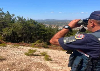 Tarihi Alan’da jandarma ekiplerince denetim