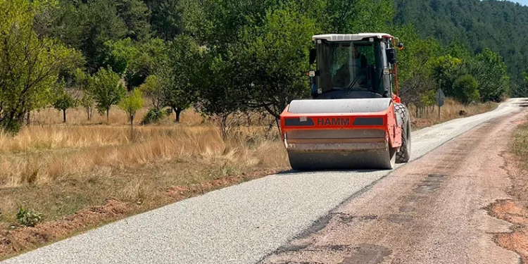 Kestel’de yollar yenilenip genişletiliyor