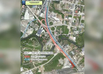 Bursa’da Geçit Köprüsü bağlantı yollarında 15 günlük çalışma