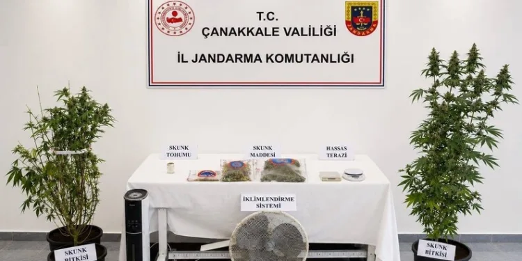 Çanakkale’de jandarmadan uyuşturucu operasyonu: 68 gözaltı