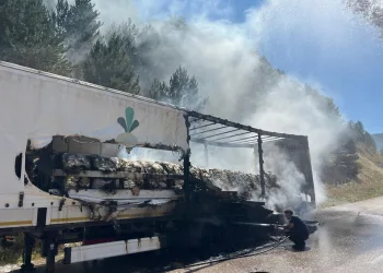 Yolcu otobüsü bariyere çarptı: 5 yaralı