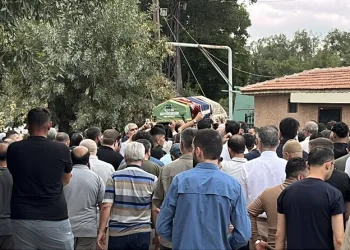 Park halindeyken yanan otomobil kullanılmaz hale geldi