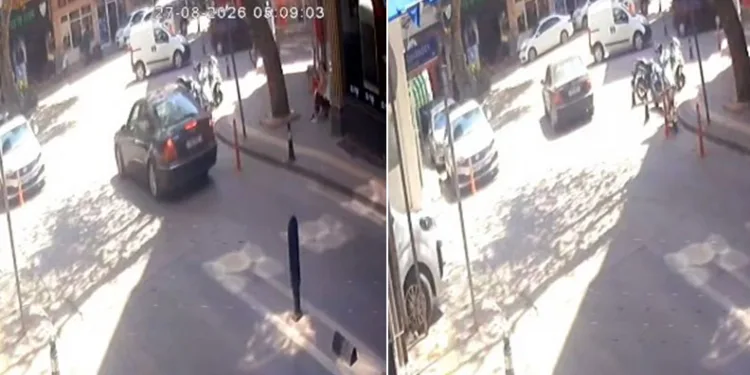 Orhangazi’de otomobille çarpışan motosikletli yaralandı