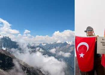 Bursa’dan Kırgızistan’a uzanan zirve tırmanışı