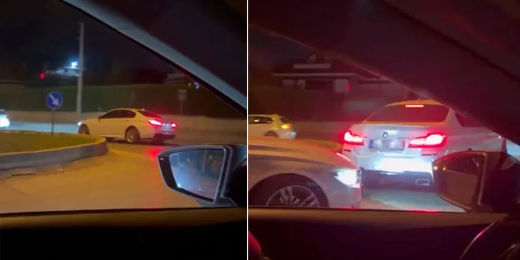 Bursa’da drift atan sürücüye ceza yağdı